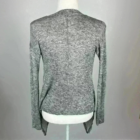 American Eagle Grey Open Front Cardigan Size XS - Picture 4 of 8